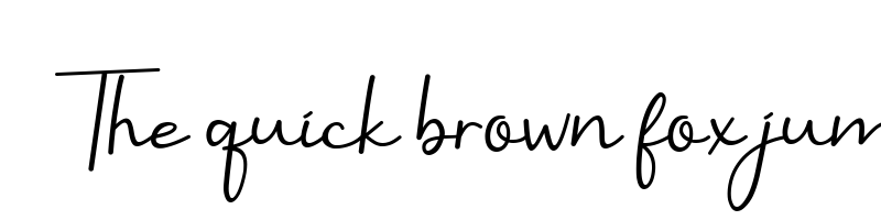 font preview of benilla calligraphy