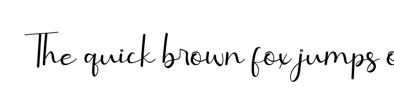 font preview of benillia
