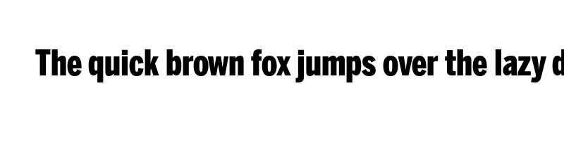 font preview of benton sans comp black