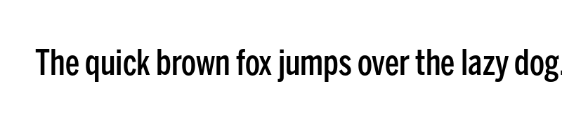 font preview of benton sans comp medium