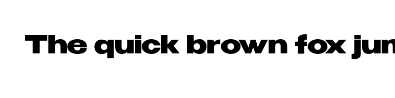 font preview of benzin extra bold
