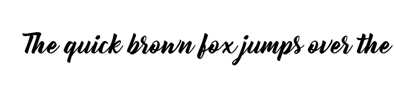 font preview of bernadette regular