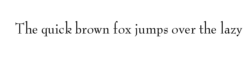 font preview of bernhard modern std roman
