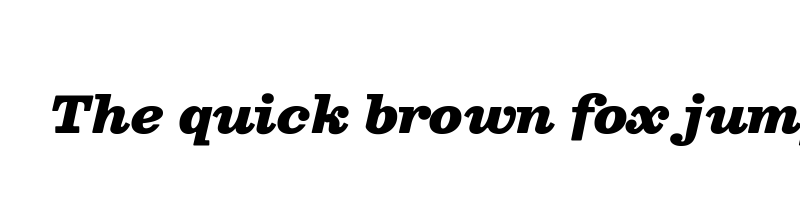 font preview of besley black italic