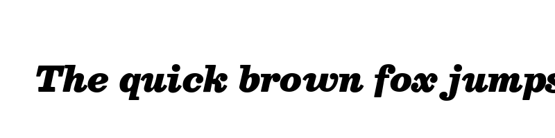 font preview of besley fatface italic