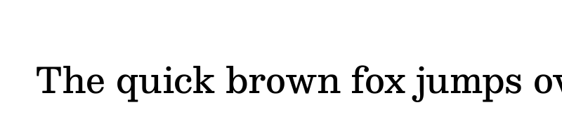 font preview of besley medium