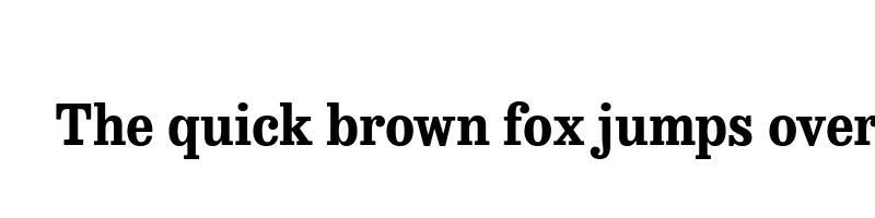 font preview of besley narrow bold