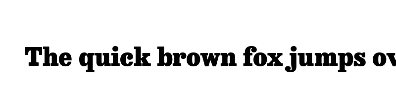 font preview of besley narrow fatface