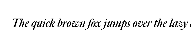 font preview of big caslon bold italic