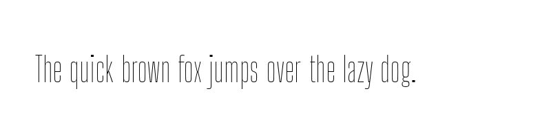 font preview of big shoulders display thin