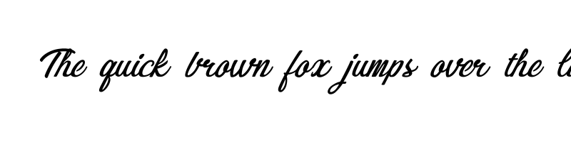 font preview of bikinis personal use