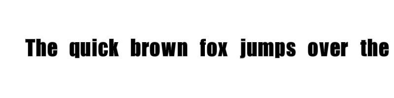 font preview of billboard college