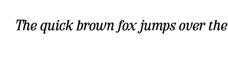 font preview of billion stage italic