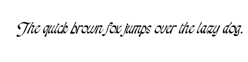 font preview of bindacy
