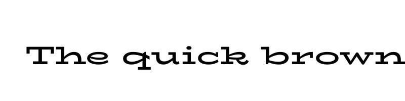 font preview of biorhyme expanded semibold