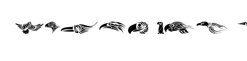 font preview of Birdies Regular