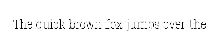 font preview of birdwood thin