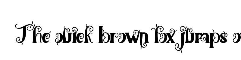 font preview of birthday heart