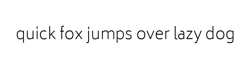font preview of Biryani ExtraLight