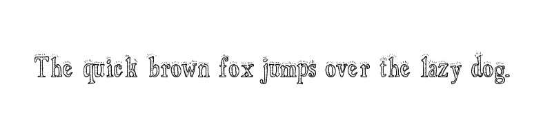font preview of biscuit made