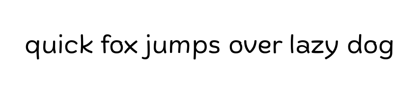 font preview of Biski Regular