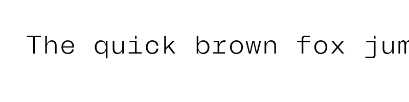 font preview of bl melody mono light