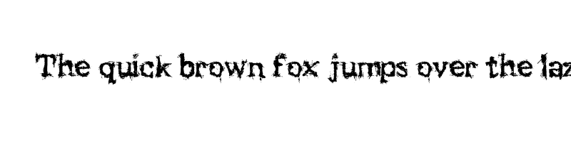 font preview of black asylum