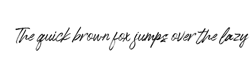 font preview of black dragon