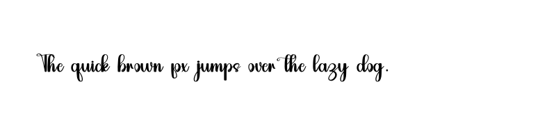 font preview of black hallway