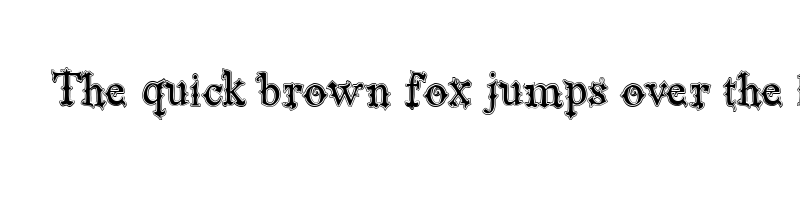 font preview of black label tks black label normal filete