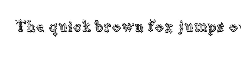font preview of black label tks black label