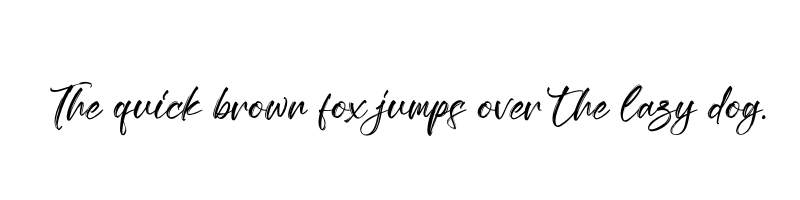 font preview of Black life