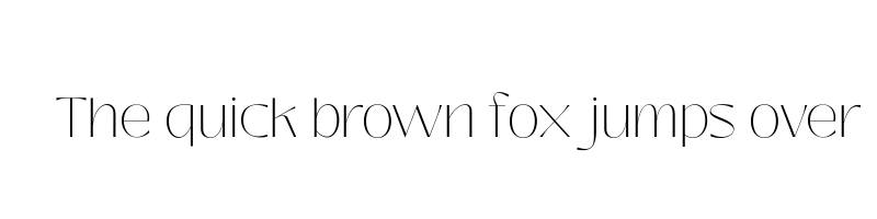 font preview of black mango thin