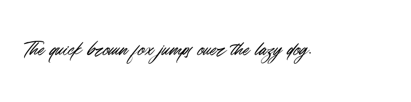 font preview of Black Shine