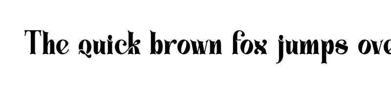 font preview of Blacket