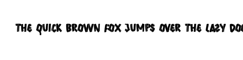 font preview of blackevildemo