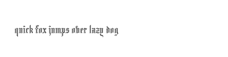 font preview of Blackletter686 BT Regular