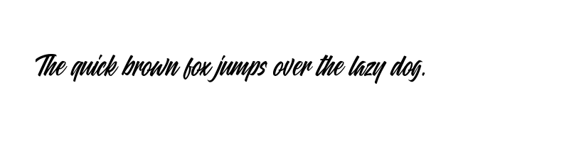 font preview of blacklisted