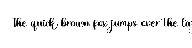 font preview of blank