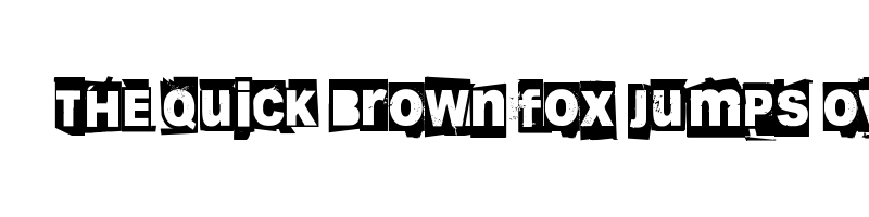 font preview of blankblizzkrieg