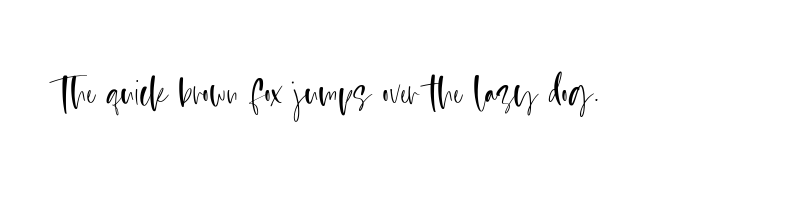 font preview of blessed primrose