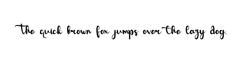 font preview of blessed valentine