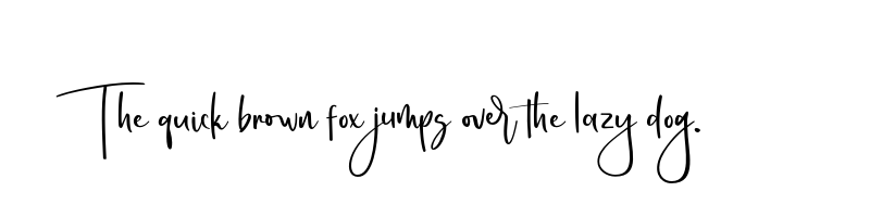 font preview of bliss serenity