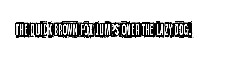 font preview of blockheads