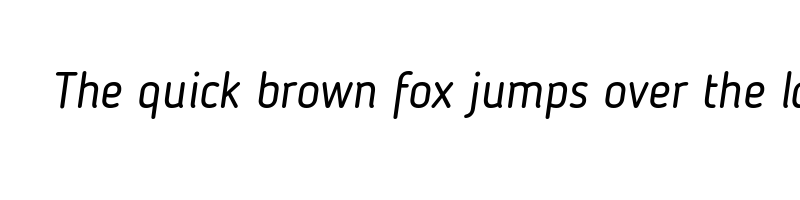 font preview of blogger sans italic