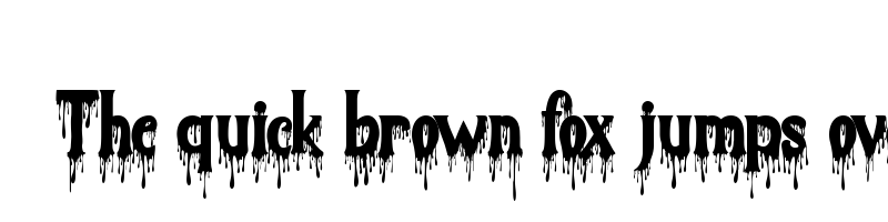 font preview of blood hunter