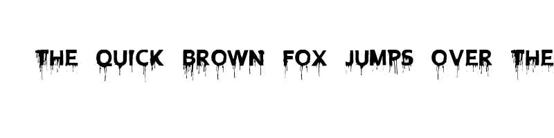 font preview of blood lust