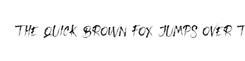 font preview of blood scratch