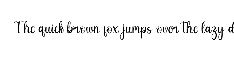 font preview of blow the candle