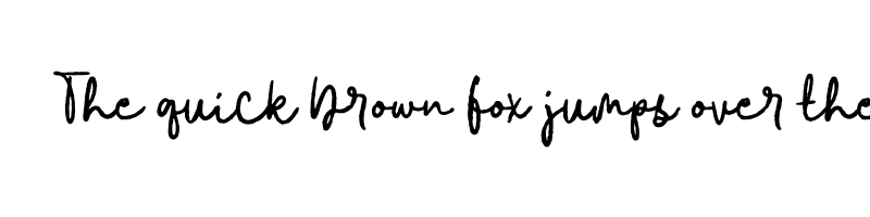 font preview of blowing trumpet